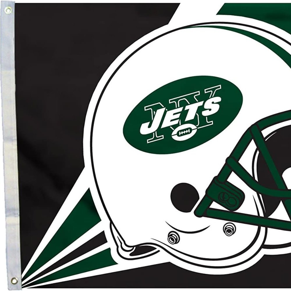 New York Jets 2-Sided Team  Flag With Grommets NWT